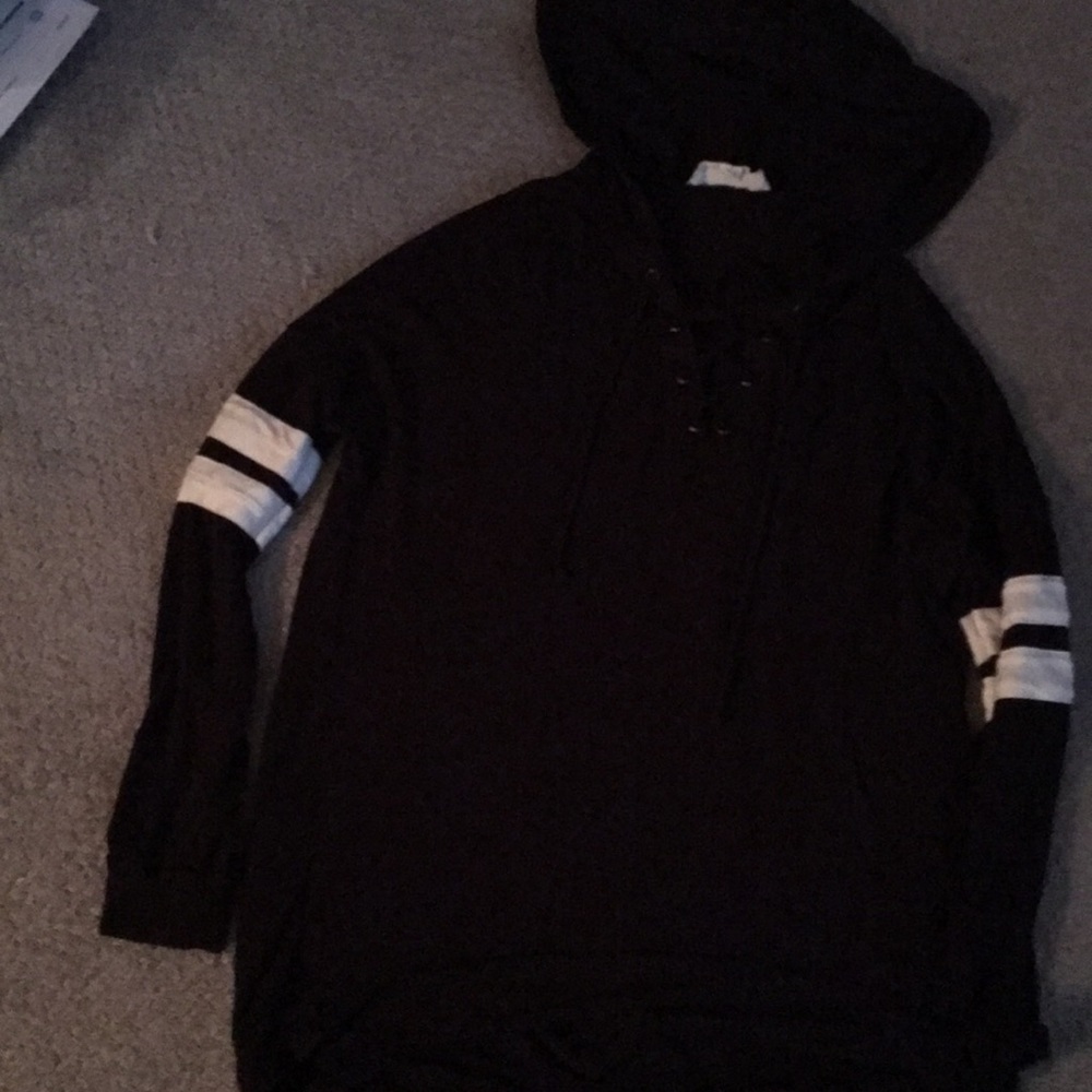 Black hoodie